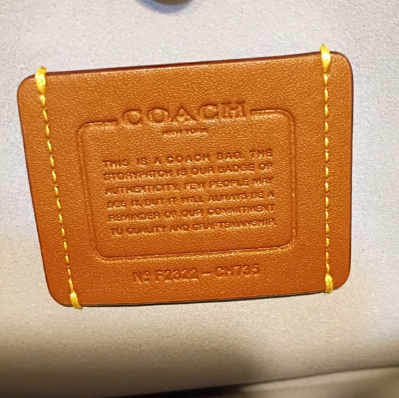 Coach Tabby 26 in Blue-Gray w/ Silver - Picture 7 of 11